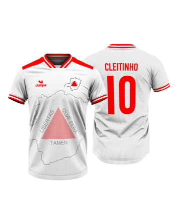 CAMISA MINAS GERAIS BRANCA - MODELO 04